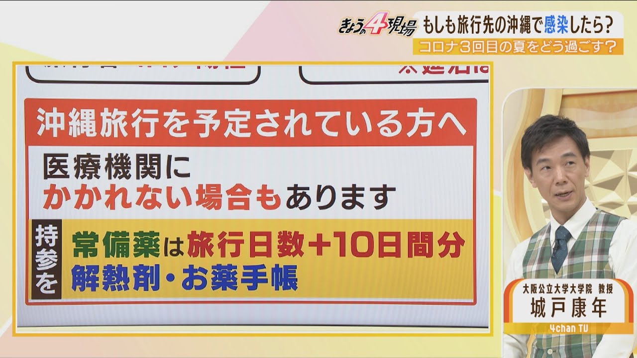【解説】お盆休みの帰省先や旅行先でもし!コロナに感染してしまったら…宿泊療養施設は?お薬手帳は?解熱剤は?検査キットがネット販売へ社会(2022年8月9日)