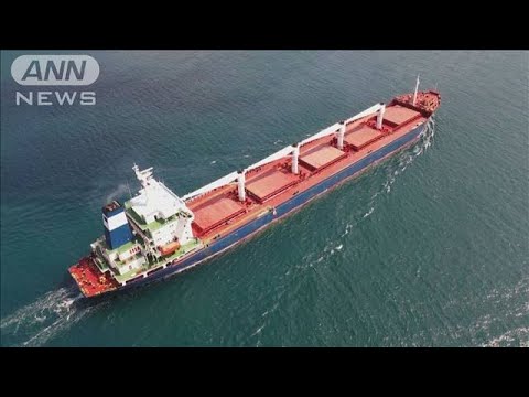 ウクライナ産穀物載せた貨物船第一便　ようやく到着(2022年8月12日)
