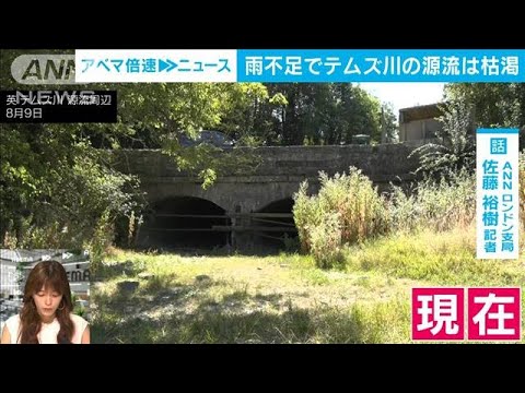 【解説】ライン川で水位低下 周辺工場で操業停止の懸念も ロンドン支局・佐藤裕樹記者【ABEMA NEWS】(2022年8月15日)