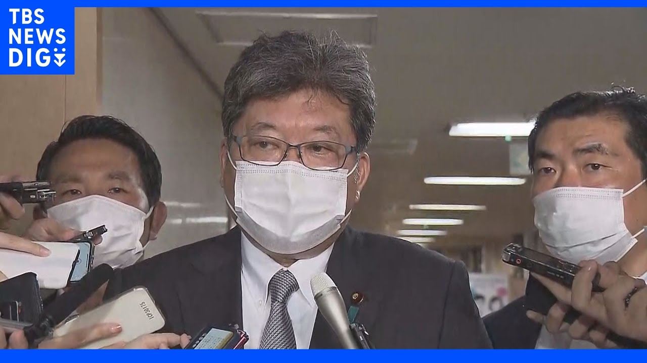 【速報】自民党・萩生田政調会長「礼拝に参加したなどの事実はない」 旧統一教会巡り取材応じる|TBS NEWS DIG