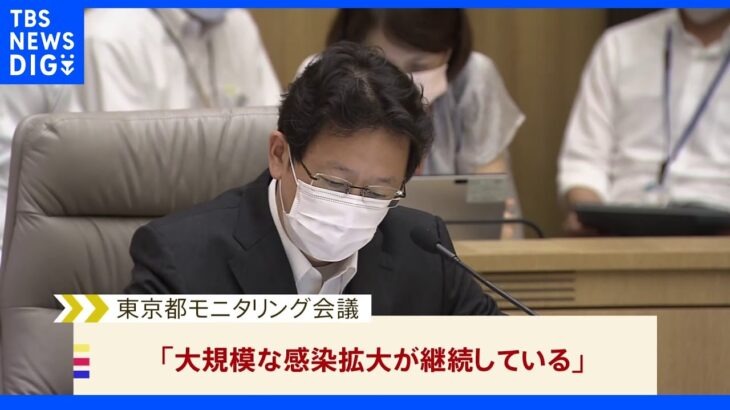 東京都 感染者減少も「大規模な感染拡大は継続」　都民割は来月再開へ｜TBS NEWS DIG