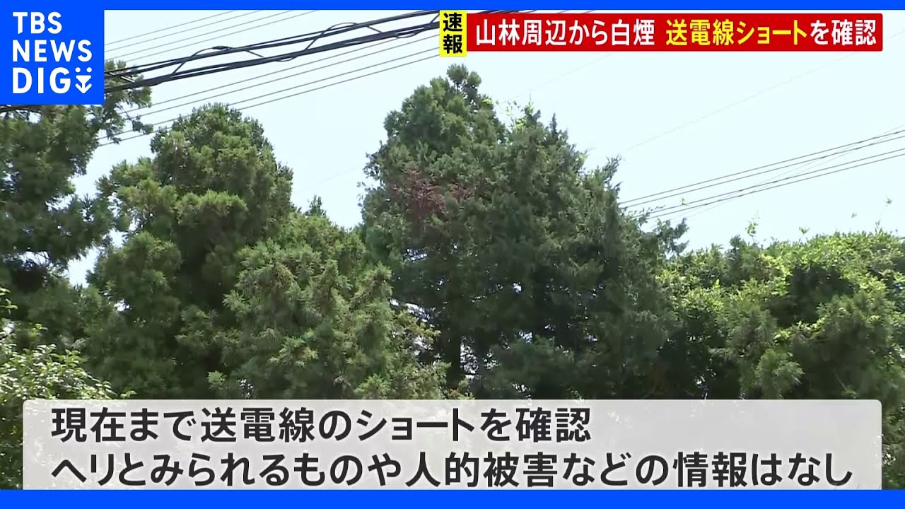 横浜市で白煙「爆発音が聞こえて煙が見える」と通報&nbsp;送電線のショートを確認&nbsp;人的被害などはこれまでに確認されず&nbsp;｜TBS&nbsp;NEWS&nbsp;DIG
