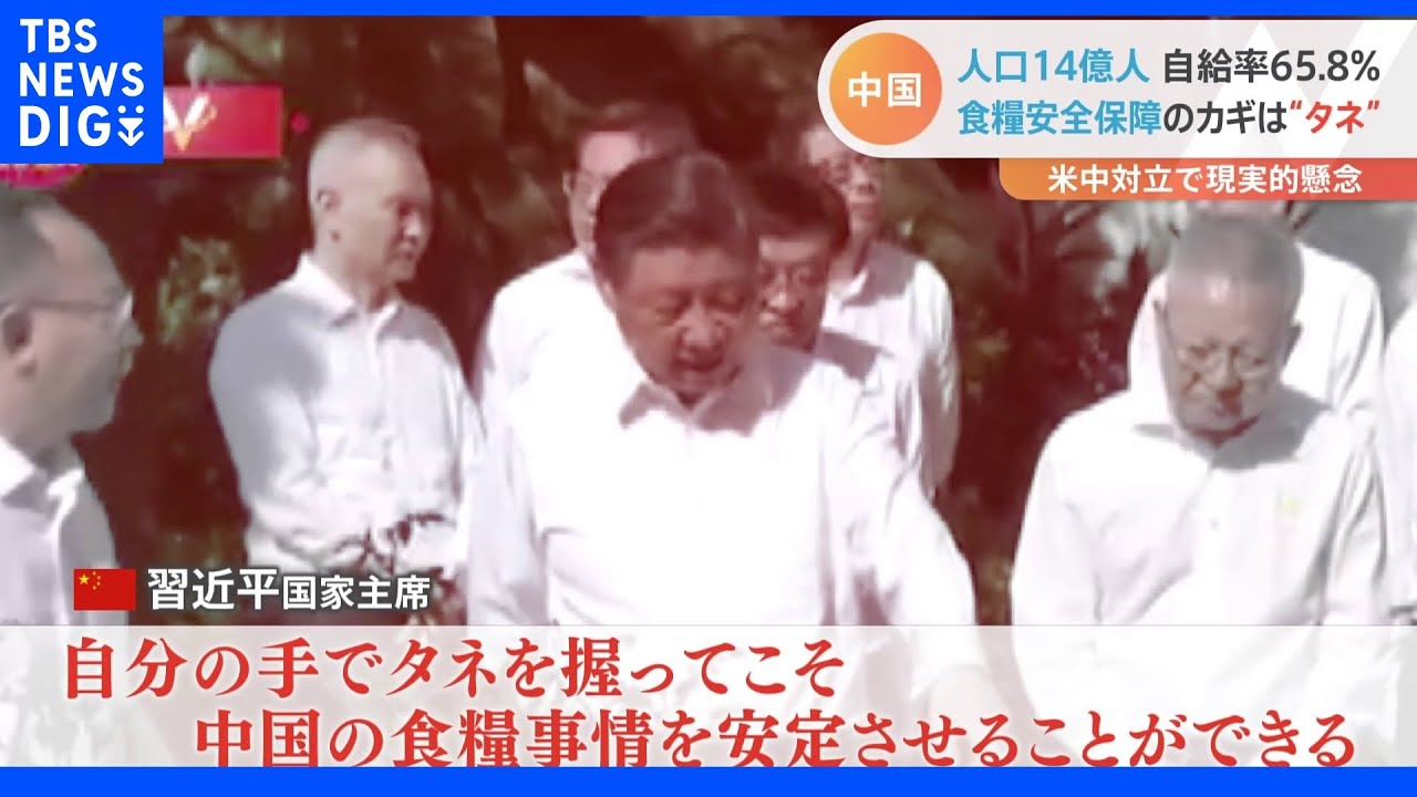 カギは「タネ」習近平も激を飛ばす中国の“食糧安全保障”事情｜TBS&nbsp;NEWS&nbsp;DIG