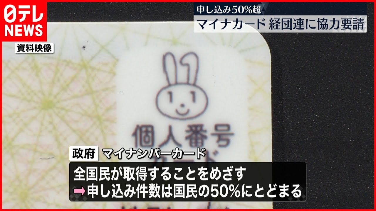 【マイナカード普及へ】経団連に協力要請 寺田総務相と河野デジタル相