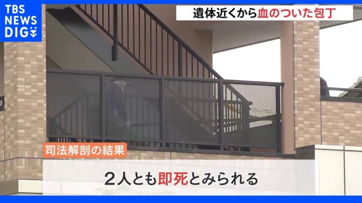 遺体の近くから血のついた包丁見つかる　首や胸などに刺し傷　大阪・堺市母子殺害事件｜TBS NEWS DIG