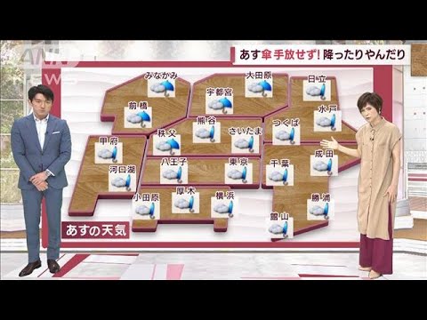 【関東の天気】朝晩ヒンヤリ！クーラーいらずの一日(2022年8月29日)