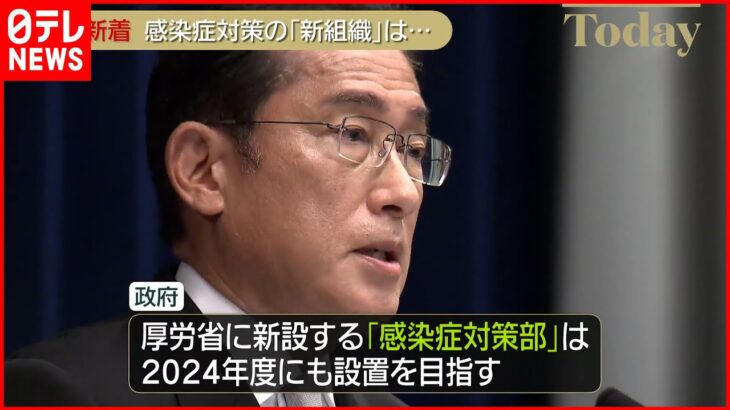 【感染症対策の新組織】「内閣感染症危機管理統括庁」とする方針固める 政府