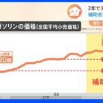 「ガソリン代」２年で３３円値上がり ガソリン車からEVへ切り替えも…買い換えられる人は少数｜TBS NEWS DIG