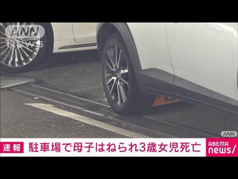 駐車しようとバックした車に母子はねられ 3歳女児死亡　横浜市(2022年8月20日)