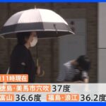 徳島ではすでに37度　「熱中症警戒アラート」は32の地域に｜TBS NEWS DIG