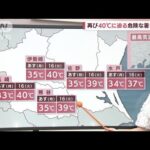 お盆後半　また猛暑…40℃に迫る危険な暑さ(2022年8月14日)