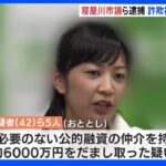 新型コロナの融資制度を悪用し6000万円詐取か　吉羽美華寝屋川市議ら5人を逮捕｜TBS NEWS DIG