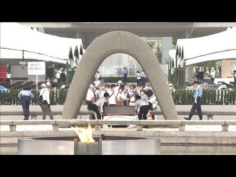 広島で平和への祈り　77回目の「原爆の日」迎える(2022年8月6日)