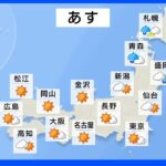 【8月1日 夕方 気象情報】明日の天気｜TBS NEWS DIG