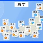 【8月2日 夕方 気象情報】明日の天気｜TBS NEWS DIG