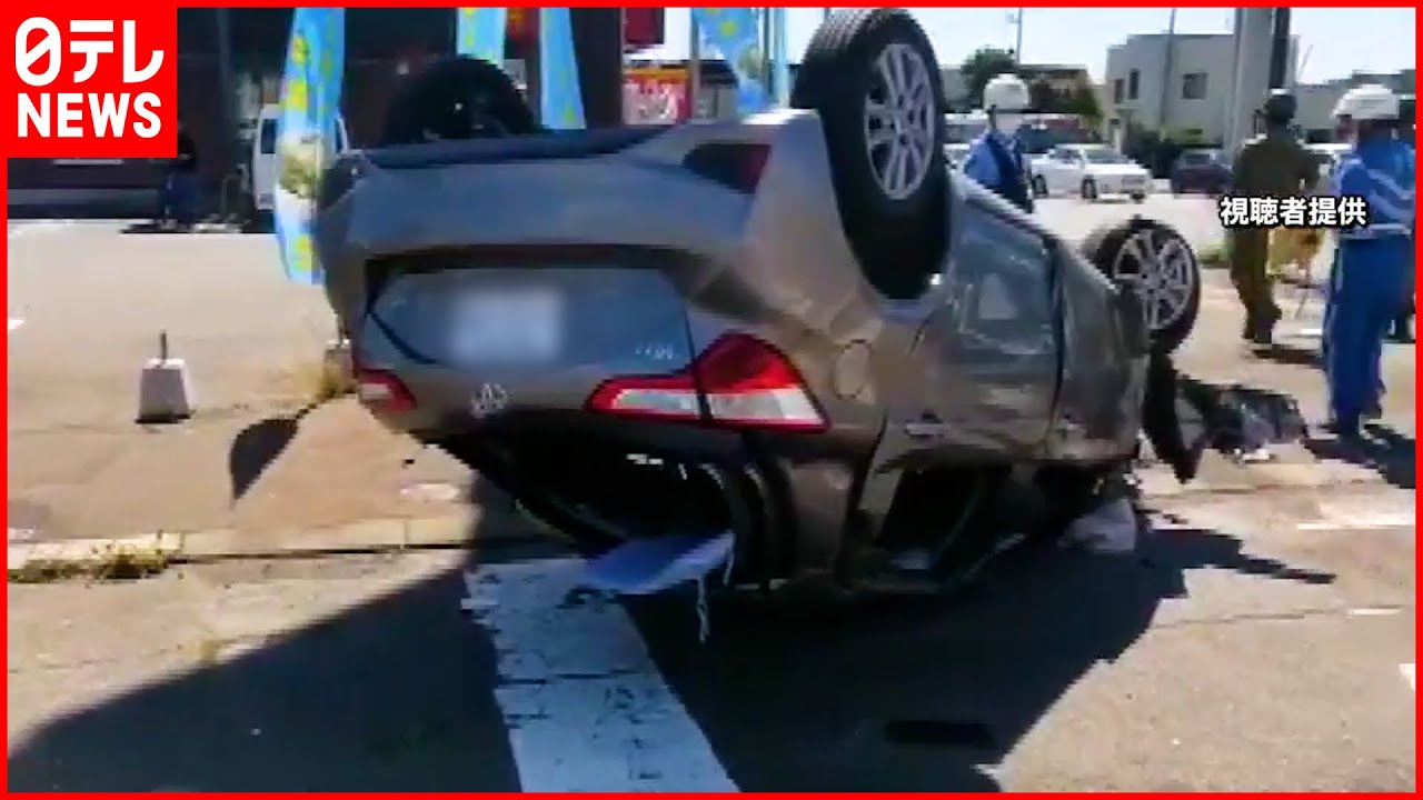 【運転の85歳男性”死亡”】歩道に乗り上げ バス停や電柱に次々“衝突”