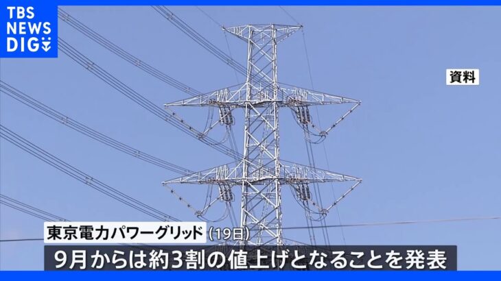 “電力難民”向けの電気料金　東電が9月から3割値上げ｜TBS NEWS DIG