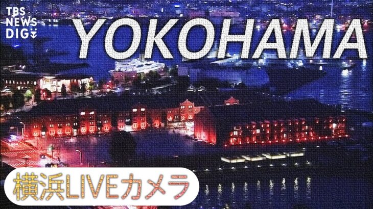 【LIVE】横浜港・みなとみらい ライブカメラ / Yokohama, Kanagawa JAPAN | TBS NEWS DIG