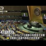 「言い掛かりをつける権利ない」NPT再検討会議での核開発非難に北朝鮮反発(2022年8月4日)