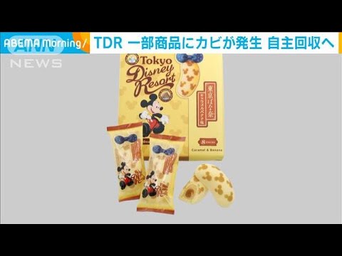 TDRで販売の「東京ばな奈」一部にカビ　6700箱余りを自主回収へ(2022年8月18日)