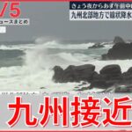 【ライブ】台風11号 九州北部は今夜暴風域に… / 佐倉市長“統一教会”集会に公務で出席/新宿や目黒にも都心にタヌキ出没　など：最新ニュース（日テレNEWSLIVE）