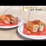 くら寿司が規格外野菜で巻き寿司(2022年9月2日)
