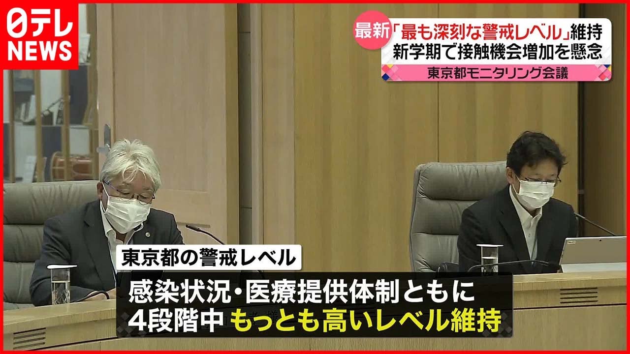 【新型コロナ】東京都 感染状況・医療提供体制ともに“最も深刻なレベル”維持