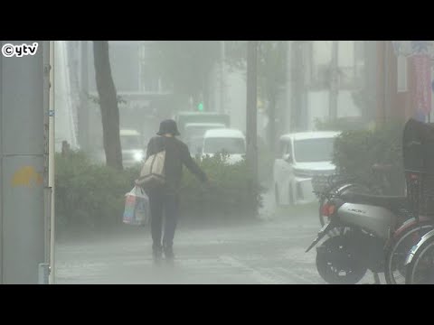 大阪府八尾市で一時激しい雨　近畿地方３日夜も大気が不安定な状態続く、浸水や河川の氾濫に要警戒