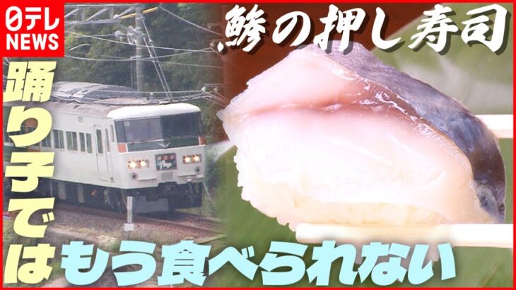 【電車乗らずに】レトロなカフェで楽しむ名物駅弁“押さない”鯵の押し寿司「鉄道グルメ」