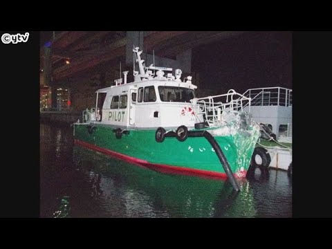 神戸港沖で防波堤に衝突　船長ら２人死亡
