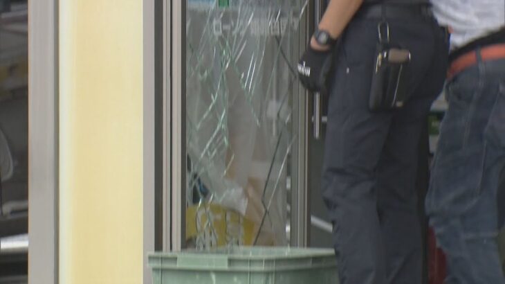 コンビニのガラス扉が割れ、ラーメン店の看板が破れ…近畿各地で台風１１号被害