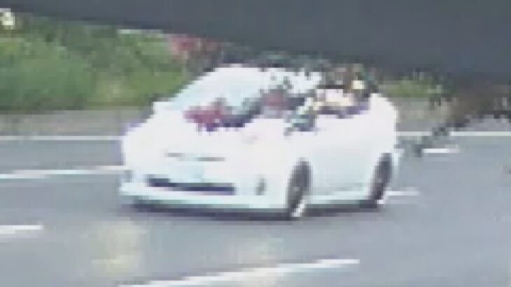 防犯カメラが逃走した白い車を捉える　神戸・兵庫区“ひき逃げ事件”　はねられた男性は意識不明の重体