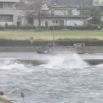 台風１４号　兵庫県の播磨灘は記録的な高潮となる恐れ　低い土地の浸水に十分な警戒が必要
