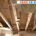 「ごっつい音がした」住宅の“天井”はがれ落ちる　彦根城では馬屋の門扉が倒れひび（2022年9月20日）