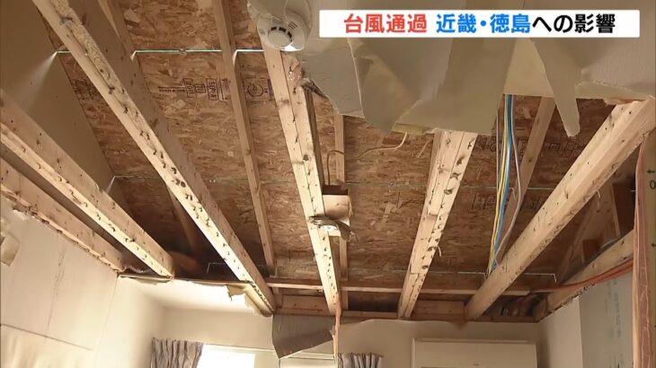 「ごっつい音がした」住宅の“天井”はがれ落ちる　彦根城では馬屋の門扉が倒れひび（2022年9月20日）