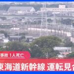 【速報】東海道新幹線 運転見合わせ 豊橋駅で人身事故 1人死亡｜TBS NEWS DIG