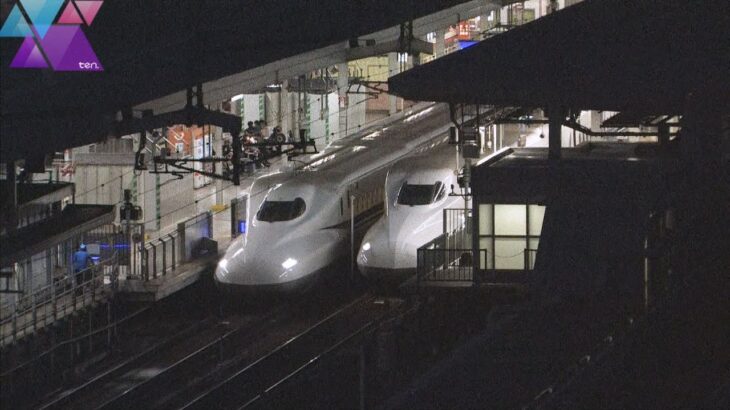 【速報】東海道新幹線　（１８時現在）運転を見合わせ　愛知県内での大雨ため
