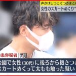 【33歳の男逮捕】ナンパ目的で声をかけつきまとい…女性のスカートめくり体触る 東京・杉並区