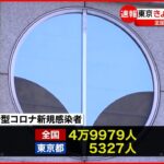 【速報】東京都5327人・全国4万9979人の新規感染確認 厚労省が発表 新型コロナ 28日