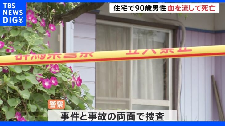 群馬・伊勢崎市の住宅で90歳の男性の遺体見つかる｜TBS NEWS DIG