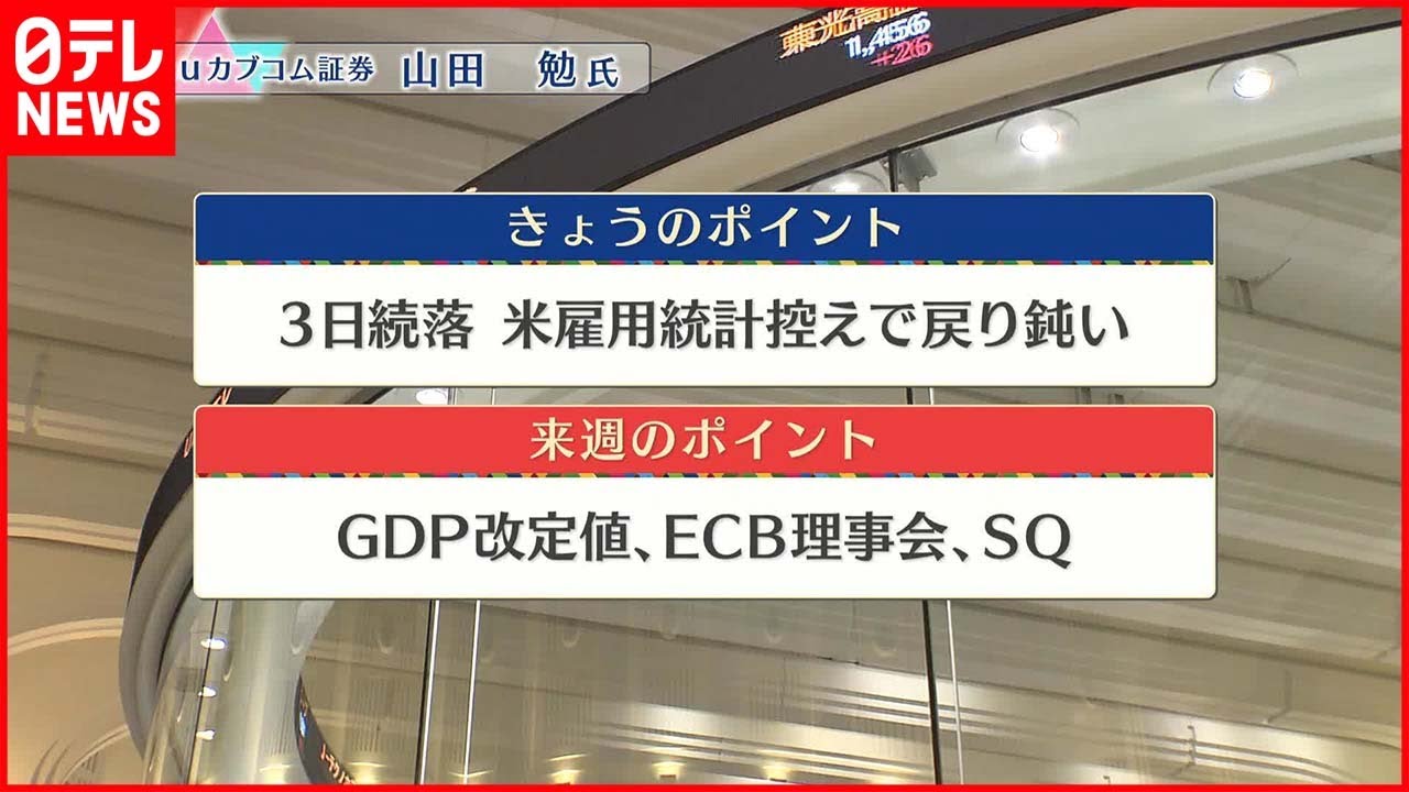【9月2日株式市場】株価見通しは？山田勉氏が解説