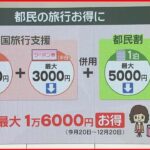 【お得】「都民割」併用で……都内旅行が最大「1万6000円」お得に　“全国旅行支援”20日からスタート