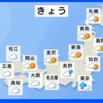 今日の天気・気温・降水確率・週間天気【10月6日 天気予報】｜TBS NEWS DIG