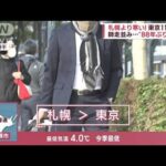 【記録的寒さ】札幌より寒い！東京11.3℃　コロナとインフル「同時流行」保育園で兆し(2022年10月7日)