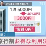 最大1万1千円補助「全国旅行支援」11日から開始　複雑なルールに困惑の声も　お得な利用法は？注意点は？｜TBS NEWS DIG