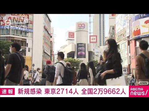 【速報】新型コロナ　東京で2714人、全国で2万9662人の新規感染者　厚生労働省(2022年10月16日)