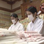 千歳あめの袋詰め作業ピーク　来月の七五三詣のシーズンを前に　兵庫・西宮神社では５０００人分を準備