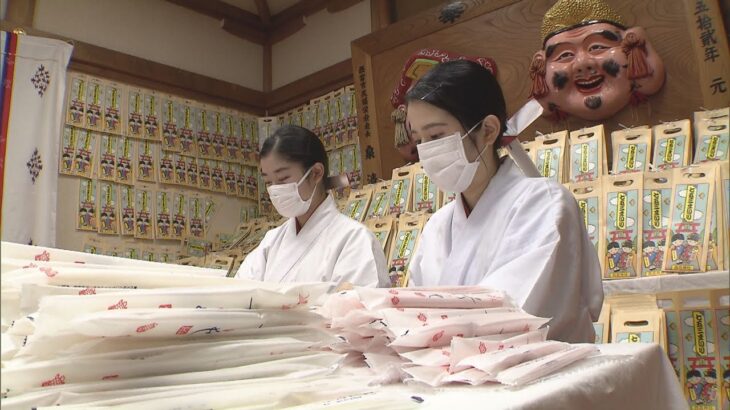 千歳あめの袋詰め作業ピーク　来月の七五三詣のシーズンを前に　兵庫・西宮神社では５０００人分を準備