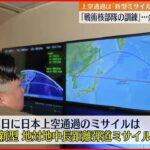 【北朝鮮】一連の発射は「戦術核運用部隊」の軍事訓練～北朝鮮メディア