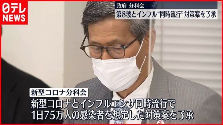 【専門家会議】新型コロナとインフル 同時流行への対策案を了承